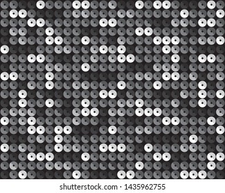 Seamless Pattern with Sequins, Fashion Design svg