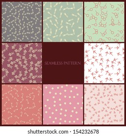 seamless pattern set