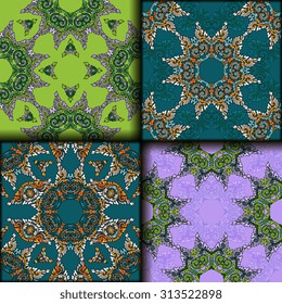 Seamless pattern set