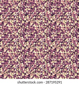 seamless pattern set,triangle abstract set