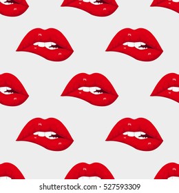 Lips Pattern Images Stock Photos Vectors Shutterstock