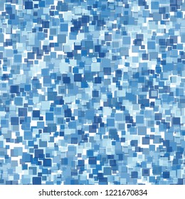 Seamless pattern. Shades of ice. Camouflage. Editable.