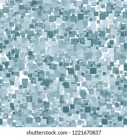 Seamless pattern. Shades of ice. Camouflage. Editable.
