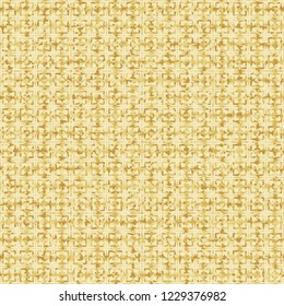 Seamless pattern with shades of old paper, which has a checkered pattern.