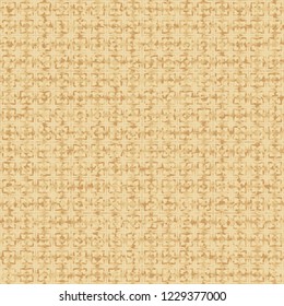 Seamless pattern with shades of old paper, which has a checkered pattern.