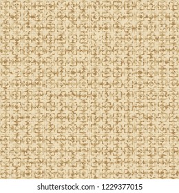 Seamless pattern with shades of old paper, which has a checkered pattern.