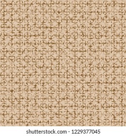 Seamless pattern with shades of old paper, which has a checkered pattern.