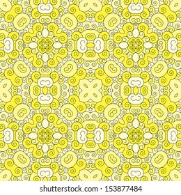 Seamless pattern in shades of yellow