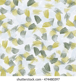 Seamless pattern with shadings. Is drawn in ink brush. Abstract background. Vector illustration.