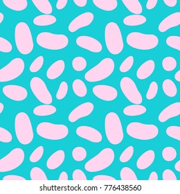 Seamless Pattern with shapes. Abstract Vector Background. Graphi