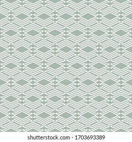 Seamless pattern. Shapes background. Ethnic motif. Digital paper, textile print, web design, abstract. Rhombuses, figures ornament. Diamonds, shapes wallpaper. Geometric backdrop. Vector artwork