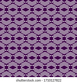 Seamless pattern. Shapes background. Rhombuses, figures ornament. Diamonds, shapes wallpaper. Digital paper, textile print, web design, abstract. Ethnic motif. Geometric backdrop. Vector artwork