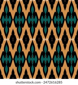 Nahtloses Muster mit Formen Grafikdesign-Druck für Texturen der Stoffoberfläche, die Papier einwickeln Vektorillustration