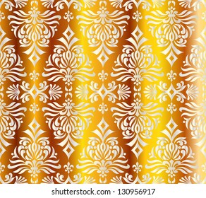 seamless pattern with shapes like Christmas trees