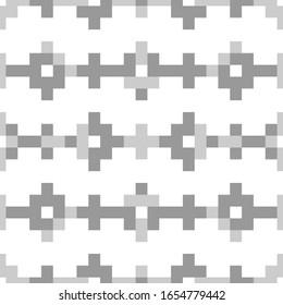  Patrón sin problemas. Formas ornamento. Fondo étnico de bordado. Figuras, cuadrados, imagen de rectángulos. Papel tapiz tribal. Motivo de la tribu. Ancianos antecedentes. Papel digital, diseño web, impresión textil. Vector