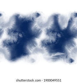 Seamless pattern Shibori in Indigo color. Digital Quilting Arts. Tie-dye. Tied and dyed - is a manual resist dyeing technique, of Japanese artisan design which produces patterns on fabric.