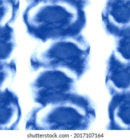 Nahtlose Muster Shibori in Indigofarbe. Digital Quilting Arts. Tie-Färbung. Zart und gefärbt - ist eine manuelle Widerstandstechnik der Färbung, von japanischem handwerklichen Design, das Muster auf Stoff produziert.