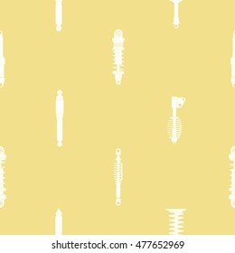 Seamless pattern with shock absorber for your design