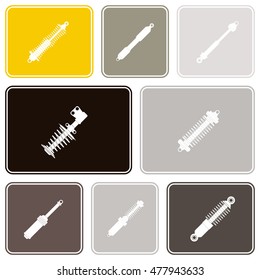 Seamless pattern with shock absorber for your design