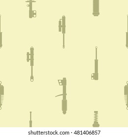 Seamless pattern with shock absorber for your design
