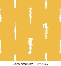 Seamless pattern with shock absorber for your design