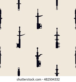 Seamless pattern with shock absorber for your design