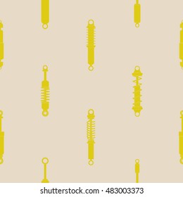Seamless pattern with shock absorber for your design