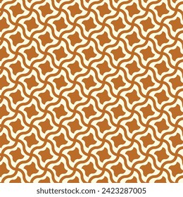Seamless pattern with shuriken line and yellow color