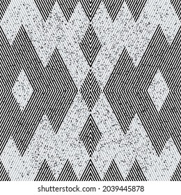 seamless pattern with silver gray segments. Seamless vector illustration eps 10.