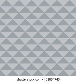 Seamless pattern of silver triangles