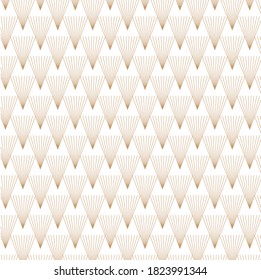 seamless pattern similar to brown inverted broom stick for wall decoration