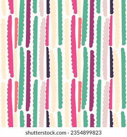 Seamless pattern with a simple abstract drawing. Vector illustration.