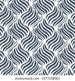 Seamless pattern with a simple abstract drawing. Vector illustration.