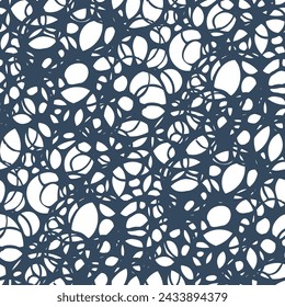 Seamless pattern with a simple abstract drawing. Vector illustration.