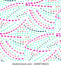  Seamless pattern with a simple abstract drawing. Vector illustration.
