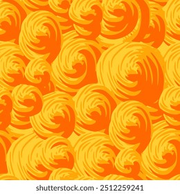 Seamless pattern with a simple abstract drawing. Vector illustration.