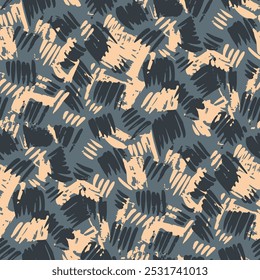 Seamless pattern with a simple abstract drawing. Vector illustration.