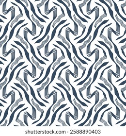 Seamless pattern with a simple abstract drawing. Vector illustration.