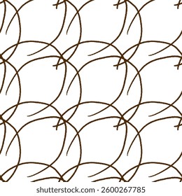Seamless pattern with a simple abstract drawing. Vector illustration.