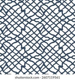 Seamless pattern with a simple abstract drawing. Vector illustration.