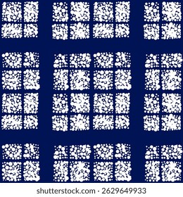 Padrão contínuo com um desenho abstrato simples. Ilustração vetorial.