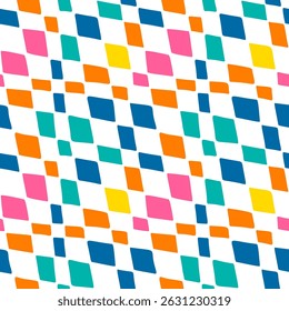 Seamless pattern with a simple abstract drawing. Vector illustration.