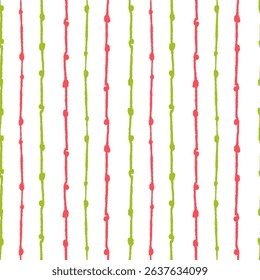 Seamless pattern with a simple abstract drawing. Vector illustration.