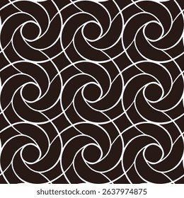 Seamless pattern with a simple abstract drawing. Vector illustration.