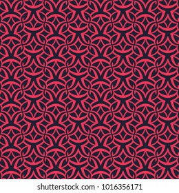 seamless pattern, simple background, vector for web site, new illustration, woven lines, repeating picture, sales leader, classic pattern, red background