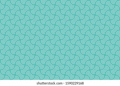 Seamless Pattern simple circle Style. Transparent background easy to change objects and background color for web design.