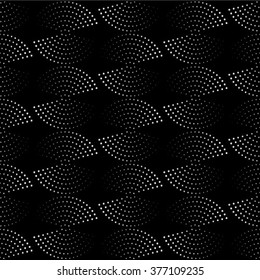 Seamless pattern. Simple classical texture with the repeating geometrical dotted shapes.