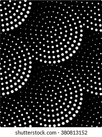 Seamless pattern. Simple classical texture with the repeating geometrical shapes, dots. Monochrome. Backdrop. Web. Vector element of graphic design