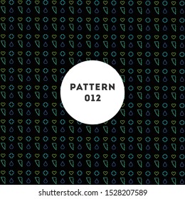 Seamless Pattern Simple Color Vector Background