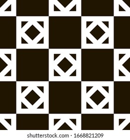 Seamless pattern. Simple design. Vector geometric background. Can be used for social media, posters, email, print, ads designs.